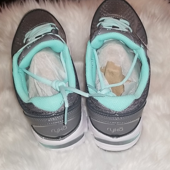 👣RYKÄ 👣Infinite Plus Gray/Mint Sneakers - Picture 11 of 15